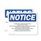 Signmission Flammable Or Combustible Liquids Vapors OSHA Notice Sign, Plastic, 10in W x 7in L, 2PK OS-2PACK-NS-P-710-L-12776 - alternate 1